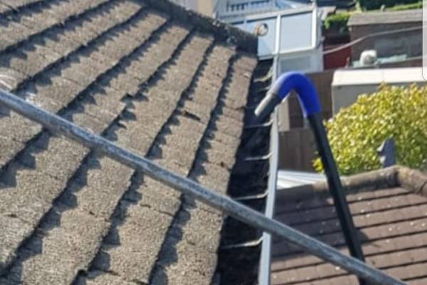 Gutter Cleaning - Customer in Basingstoke from Skyvac Services